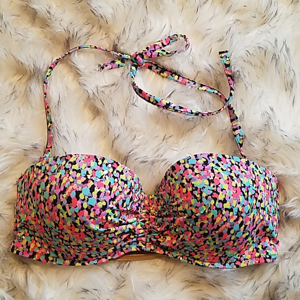 Strappy back bandeau top